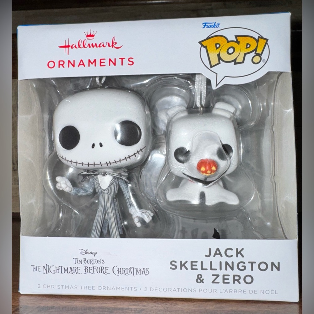 🥰 Hallmark Ornament Funko Pop! Nightmare Before Christmas Jack Skellington Zero